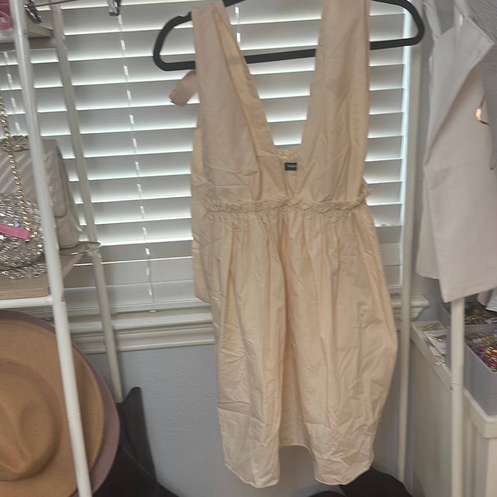 Shein tie sleeve babydoll sundress